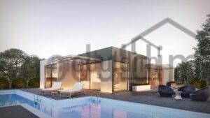 Модульный дом Хайтек стиле